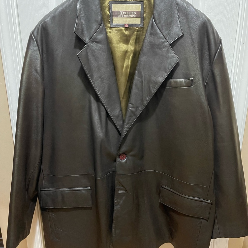 Leather Blazers size 3xl